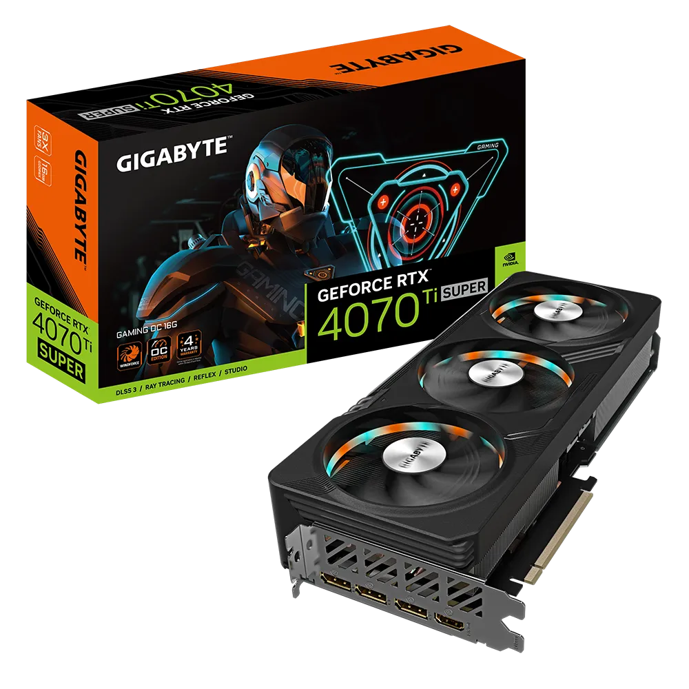   Gigabyte Gaming OC GeForce RTX 4070 Ti Super